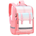 The new large capacity waterproof gradual school bag for primary school boys and girls